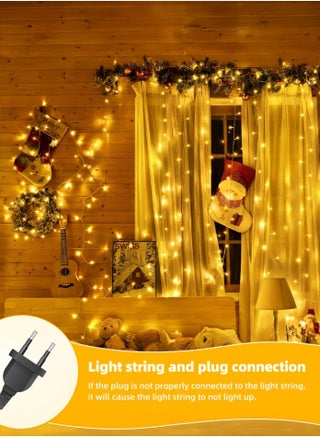 50Meter LED Warm White Ramadan Decoration Lights – 480 LEDs Waterproof Fairy String Lights for Eid, Ramadan, Garden, Camping, Patio, and Holiday Décor - view 2